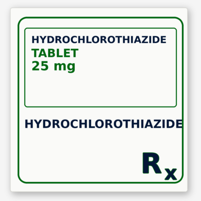 MED-HYDROCHLOROTHIAZIDE-25MG-TABLET