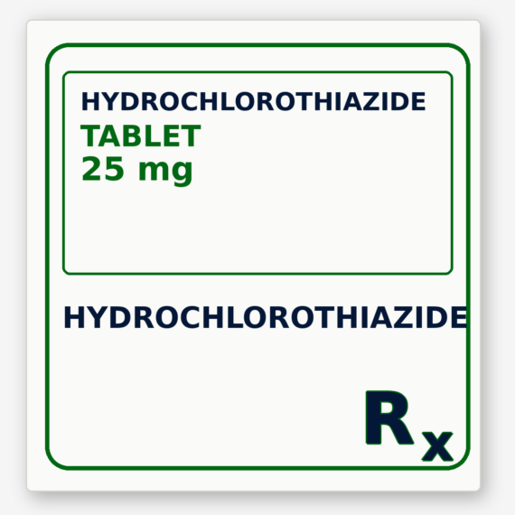 MED-HYDROCHLOROTHIAZIDE-25MG-TABLET